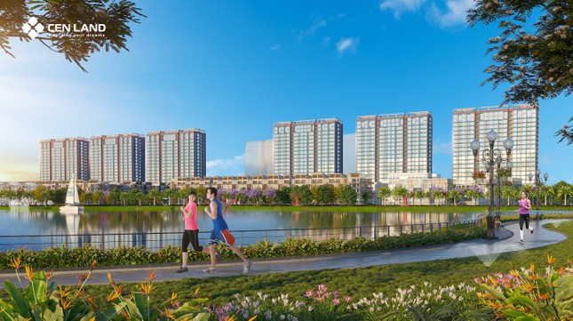 Phối cảnh Chung cư Khai Sơn City tại Long Biên